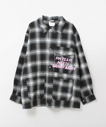 【新品】RNA-N チェック柄 半袖シャツ ペールスラブ オンブレーチェック 半袖ショートボタンダウン