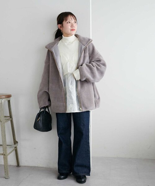 【訳あり・美品】メロディバスケット スプリングコート ティアード パールボタン ティアードフレアコート｜TIARA（ティアラ）｜商品詳細｜メルローズ