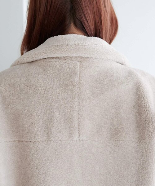 新色追加!/リバイバル】キレイメボアスタンドブルゾン（ブルゾン