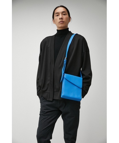 AZUL by moussy（アズールバイマウジー）の「FAUX LEATHER COLOR SHOULDER/フェイクレザーカラーショルダー（ショルダーバッグ・メンズ・ブラック/カーキ/グリーン/ブルー/グレー・FREE）」の15枚目の写真