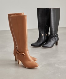 リボンロングブーツ