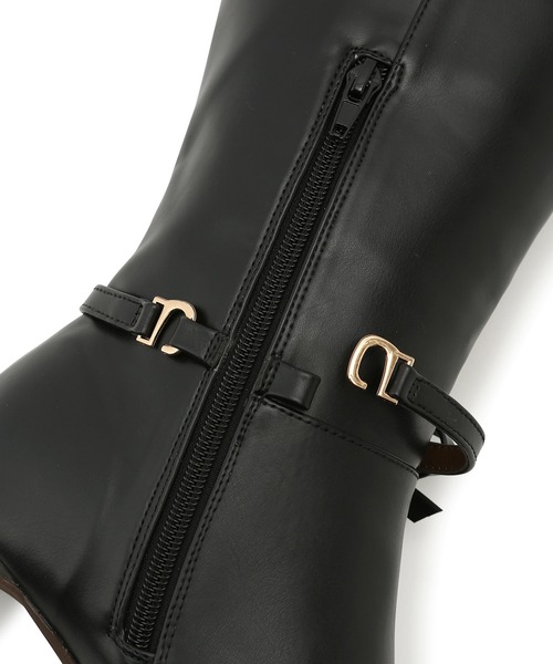 ROPE' PICNIC(ロペピクニック)の「リボンロングブーツ(ブーツ・レディース・ブラック/イエロー系その他3・S/M/L)」の8枚目の写真