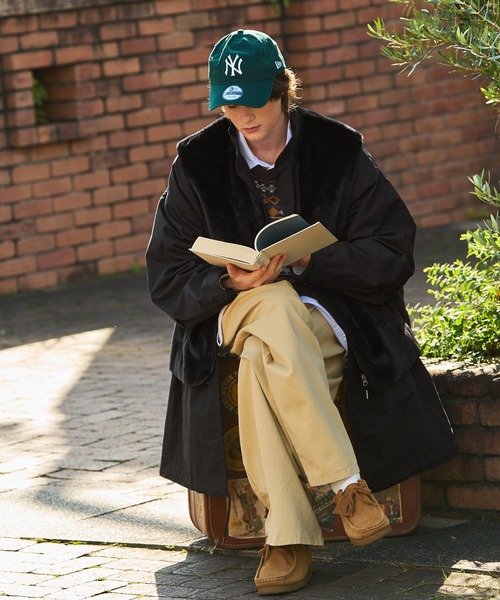 EMMA CLOTHES(エマクローズ)の「【2点セット】ファーベスト&M-65ビッグシルエットスタンドカラーモッズコート EMMA CLOTHES(モッズコート・メンズ・オリーブ/ホワイト/ブラック・L/M)」の13枚目の写真