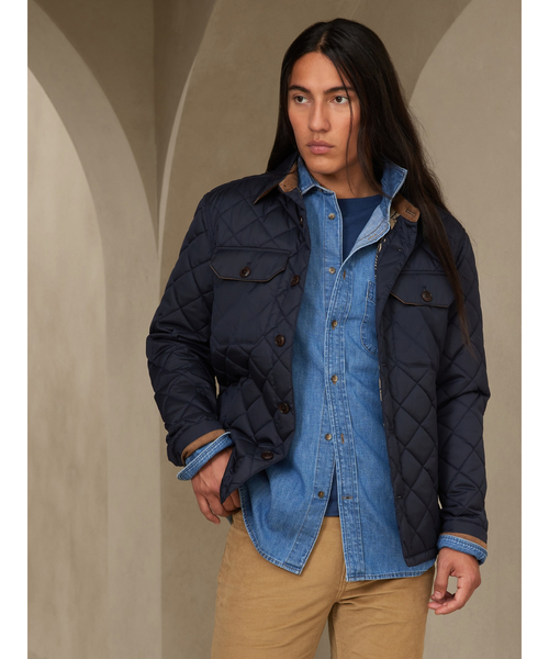 Banana Republic(バナナリパブリック)の「デニムシャツ(シャツ/ブラウス・メンズ・インディゴブルー/ライトインディゴブルー・XL/L/M/S)」の4枚目の写真