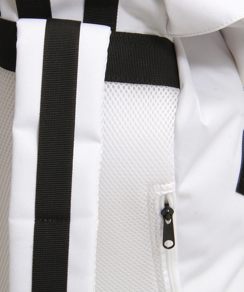 WEGO（ウィゴー）の「WEGO/フラップベルトバックパック（バックパック/リュック・メンズ・ホワイト/ブラック/ネイビー・FREE）」の17枚目の写真