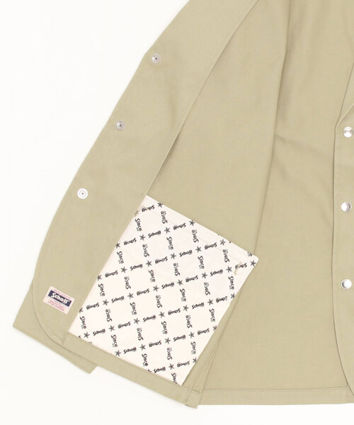 schott（ショット）の「Schott/ショット/TC 3B JACKET/3ボタン テーラードジャケット（テーラードジャケット・メンズ・グレー/ブラック/カーキ/ブラウン系その他3・M/XL/2XL/L）」の6枚目の写真