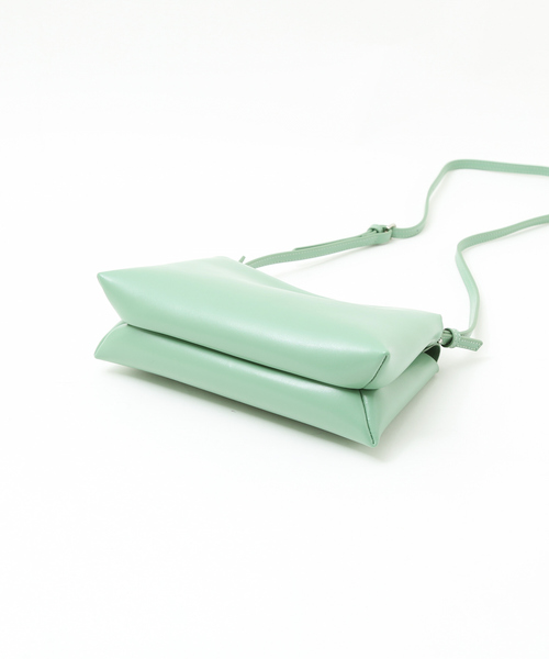 YAHKI（ヤーキ）の「【YAHKI】ミニショルダーバッグ（トートバッグ・レディース・グリーン/チャコールグレー・フリー）」の10枚目の写真