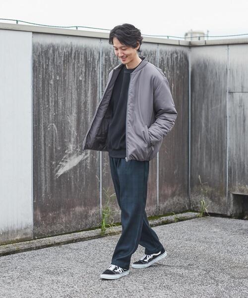 coen（コーエン）の「ミリタリー中綿ブルゾン（ブルゾン・メンズ・ブラック/ダークグレー・S/M/L/XL）」の3枚目の写真