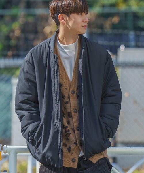 coen（コーエン）の「ミリタリー中綿ブルゾン（ブルゾン・メンズ・ブラック/ダークグレー・S/M/L/XL）」の10枚目の写真