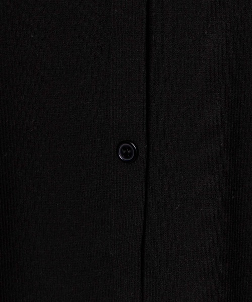 WEGO(ウィゴー)の「WEGO/フロントクロスショートリブロンT(Tシャツ/カットソー・レディース・ブラック/グレー・FREE)」の17枚目の写真