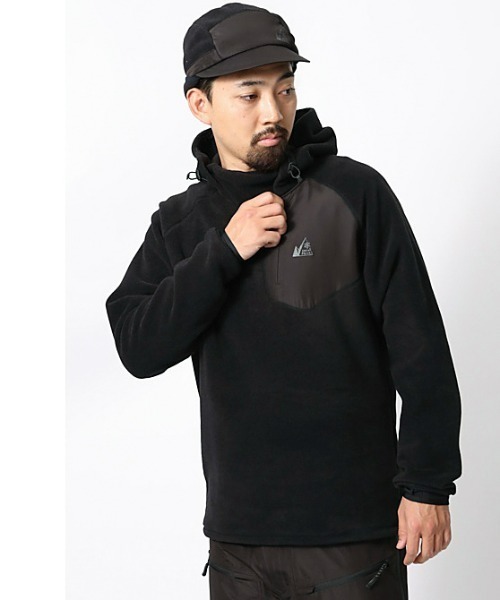 Snow Peak（スノーピーク）の「Fleece Balaclava Hoody（その他トップス・メンズ・ネイビー/ブラック・MEDIUM/LARGE/SMALL/X-LARGE）」の9枚目の写真
