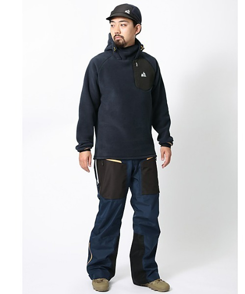 Snow Peak（スノーピーク）の「Fleece Balaclava Hoody（その他トップス・メンズ・ネイビー/ブラック・MEDIUM/LARGE/SMALL/X-LARGE）」の13枚目の写真