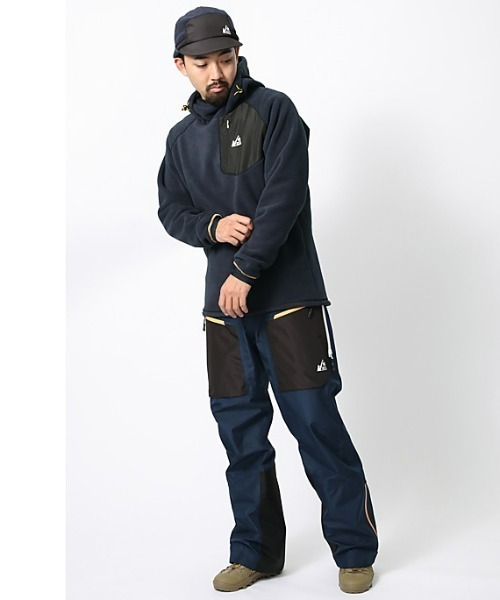 Snow Peak（スノーピーク）の「Fleece Balaclava Hoody（その他トップス・メンズ・ネイビー/ブラック・MEDIUM/LARGE/SMALL/X-LARGE）」の7枚目の写真