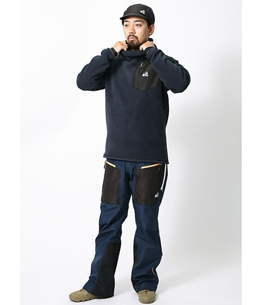Snow Peak（スノーピーク）の「Fleece Balaclava Hoody（その他トップス・メンズ・ネイビー/ブラック・MEDIUM/LARGE/SMALL/X-LARGE）」の16枚目の写真