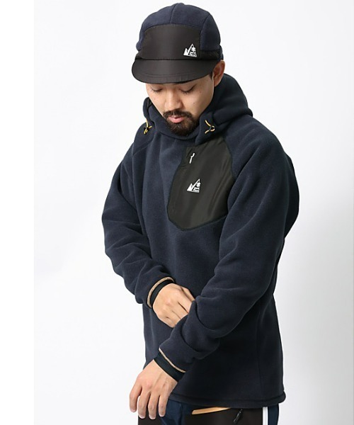 Snow Peak（スノーピーク）の「Fleece Balaclava Hoody（その他トップス・メンズ・ネイビー/ブラック・MEDIUM/LARGE/SMALL/X-LARGE）」の21枚目の写真
