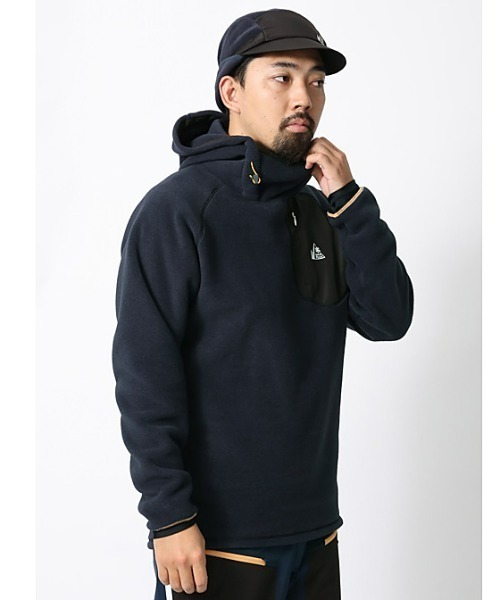 Snow Peak（スノーピーク）の「Fleece Balaclava Hoody（その他トップス・メンズ・ネイビー/ブラック・MEDIUM/LARGE/SMALL/X-LARGE）」の10枚目の写真