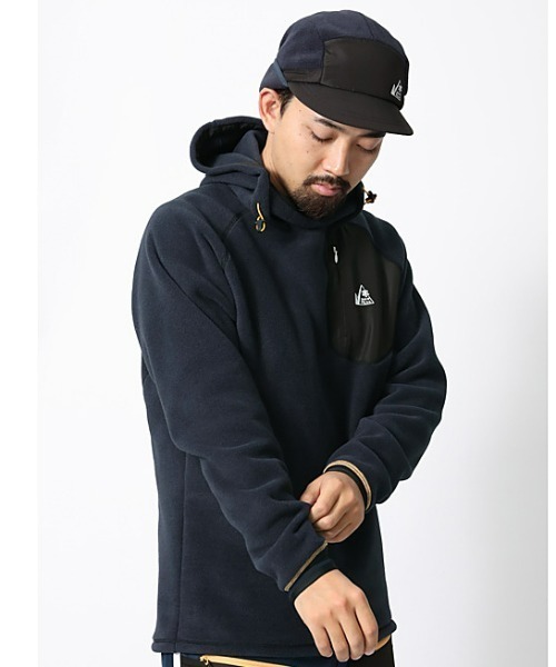 Snow Peak（スノーピーク）の「Fleece Balaclava Hoody（その他トップス・メンズ・ネイビー/ブラック・MEDIUM/LARGE/SMALL/X-LARGE）」の5枚目の写真