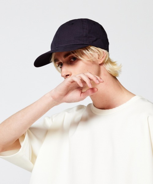 rehacer(レアセル)の「rehacer : " 東炊き " 6 Panel Cap / " 東炊き " 6 パネルキャップ(キャップ・メンズ・カーキ/スミクロ/オレンジ・FREE)」の2枚目の写真