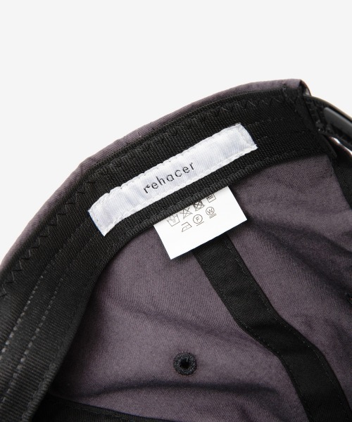 rehacer(レアセル)の「rehacer : " 東炊き " 6 Panel Cap / " 東炊き " 6 パネルキャップ(キャップ・メンズ・カーキ/スミクロ/オレンジ・FREE)」の6枚目の写真