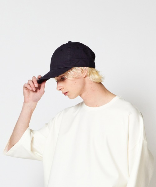 rehacer(レアセル)の「rehacer : " 東炊き " 6 Panel Cap / " 東炊き " 6 パネルキャップ(キャップ・メンズ・カーキ/スミクロ/オレンジ・FREE)」の11枚目の写真