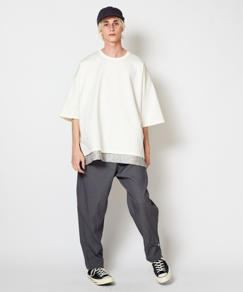 rehacer(レアセル)の「rehacer : " 東炊き " 6 Panel Cap / " 東炊き " 6 パネルキャップ(キャップ・メンズ・カーキ/スミクロ/オレンジ・FREE)」の13枚目の写真