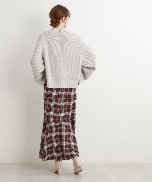 Cutie Blonde(キューティーブロンド)の「◆ざっくりニットプルオーバー(ニット/セーター・レディース・ライトグレー/サンドベージュ/イエロー/ブラック・00)」の6枚目の写真