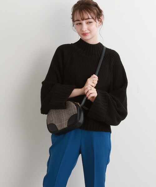 Cutie Blonde(キューティーブロンド)の「◆ざっくりニットプルオーバー(ニット/セーター・レディース・ライトグレー/サンドベージュ/イエロー/ブラック・00)」の11枚目の写真