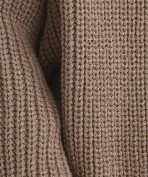 Cutie Blonde(キューティーブロンド)の「◆ざっくりニットプルオーバー(ニット/セーター・レディース・ライトグレー/サンドベージュ/イエロー/ブラック・00)」の7枚目の写真