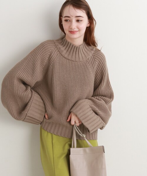 Cutie Blonde(キューティーブロンド)の「◆ざっくりニットプルオーバー(ニット/セーター・レディース・ライトグレー/サンドベージュ/イエロー/ブラック・00)」の20枚目の写真