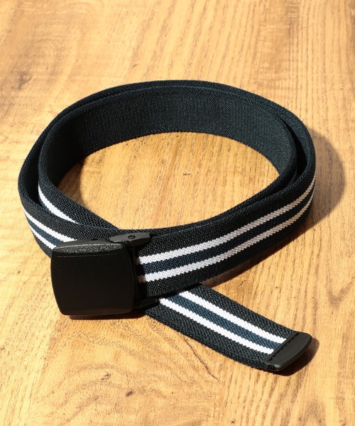 FORECAST（フォーキャスト）の「【FORECAST】フィットバックルストレッチベルト ガチャベルト ※7000（ベルト・メンズ・ベージュ/ネイビー/レッド・FREE）」の2枚目の写真