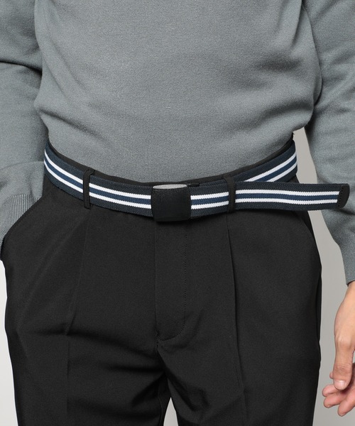 FORECAST（フォーキャスト）の「【FORECAST】フィットバックルストレッチベルト ガチャベルト ※7000（ベルト・メンズ・ベージュ/ネイビー/レッド・FREE）」の6枚目の写真