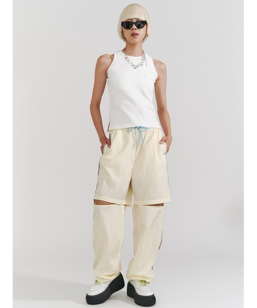 PAMEO POSE（パメオポーズ）の「My Tanktop（タンクトップ・レディース・グリーン/ブラック/パープル/ホワイト・FREE）」の5枚目の写真