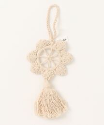 チャイハネ | 【チャイハネ】フラワーマクラメオーナメント(インテリア雑貨)
