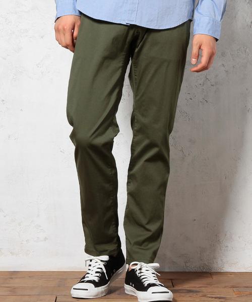 green label relaxing（グリーンレーベルリラクシング）の「C/N STRC PLAY FUN パンツ◆（その他パンツ・メンズ・オリーブ/ネイビー・MEDIUM/LARGE/SMALL）」の2枚目の写真