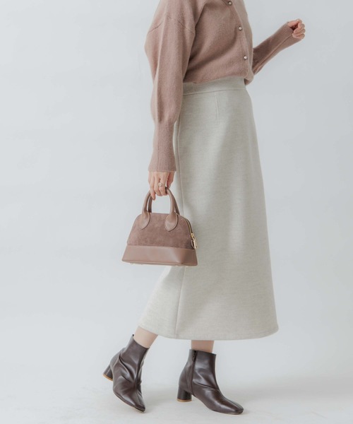 flower（フラワー）の「ダスティーチェックスカート（スカート・レディース・ホワイト/ブラウン・FREE）」の21枚目の写真