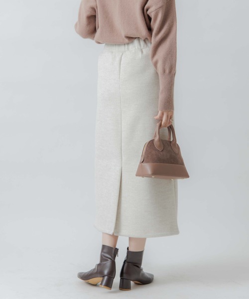 flower（フラワー）の「ダスティーチェックスカート（スカート・レディース・ホワイト/ブラウン・FREE）」の3枚目の写真