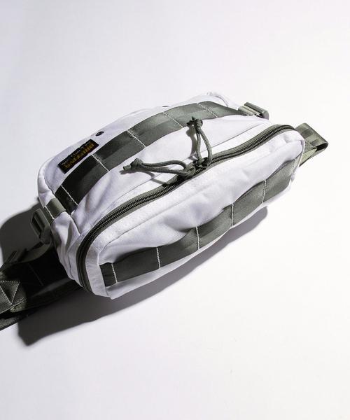 BRIEFING（ブリーフィング）の「＜BRIEFING×BY＞ BODY BAG/バッグ（ボディバッグ/ウエストポーチ・メンズ・ホワイト/ネイビー・フリー）」の8枚目の写真