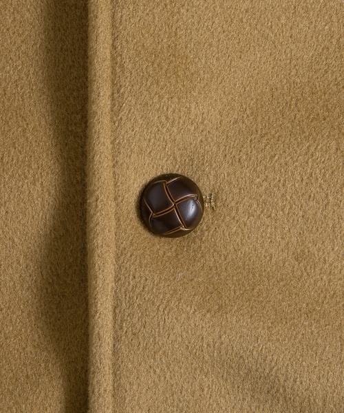 MUHET（ミュエータ）の「ドルマンコート（ステンカラーコート・レディース・カーキ/ベージュ・MEDIUM/X-LARGE）」の5枚目の写真