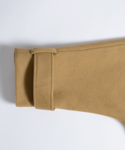 MUHET（ミュエータ）の「ドルマンコート（ステンカラーコート・レディース・カーキ/ベージュ・MEDIUM/X-LARGE）」の8枚目の写真