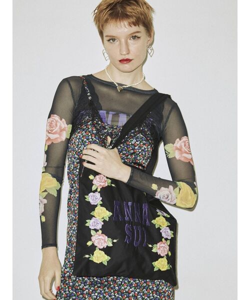jouetie(ジュエティ)の「ANNA SUI トートBAG【コラボ】(トートバッグ・レディース・ピンク/パープル/ブラック・FREE)」の19枚目の写真