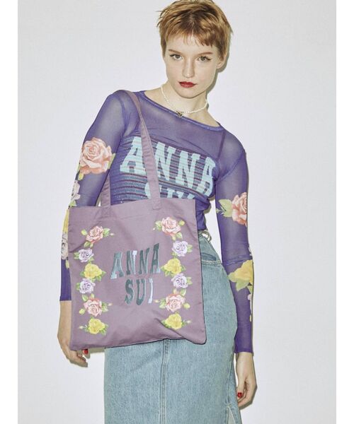 jouetie(ジュエティ)の「ANNA SUI トートBAG【コラボ】(トートバッグ・レディース・ピンク/パープル/ブラック・FREE)」の17枚目の写真