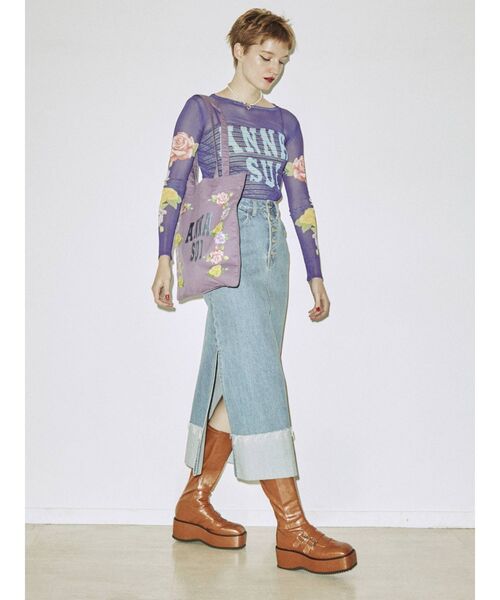 jouetie(ジュエティ)の「ANNA SUI トートBAG【コラボ】(トートバッグ・レディース・ピンク/パープル/ブラック・FREE)」の15枚目の写真