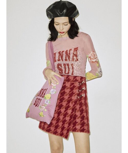 jouetie(ジュエティ)の「ANNA SUI トートBAG【コラボ】(トートバッグ・レディース・ピンク/パープル/ブラック・FREE)」の6枚目の写真