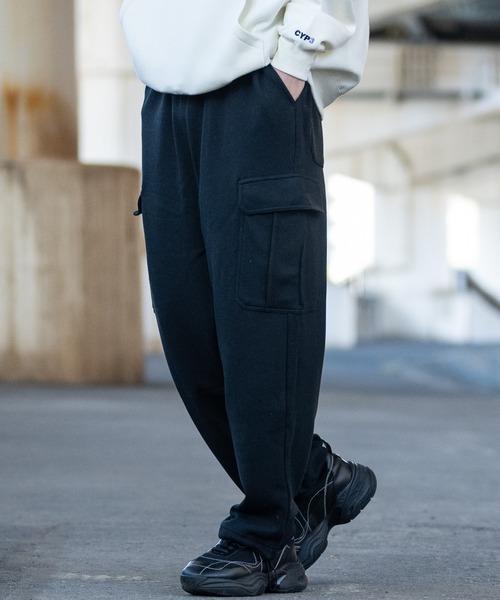 Red Cap Girl（レッドキャプガール）の「【a-r】〔Red Cap Girl/レッドキャップガール〕TC裏毛 RCGピスネーム付き スウェット ワイドカーゴパンツ（カーゴパンツ・メンズ・ホワイト/アッシュグレー/ブラック・MEDIUM/LARGE）」の10枚目の写真