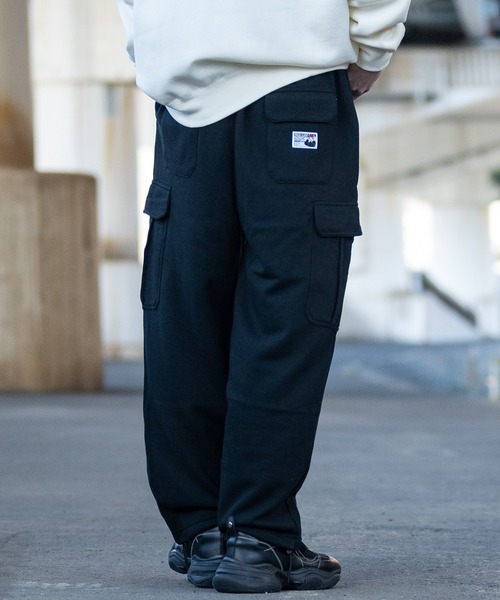 Red Cap Girl（レッドキャプガール）の「【a-r】〔Red Cap Girl/レッドキャップガール〕TC裏毛 RCGピスネーム付き スウェット ワイドカーゴパンツ（カーゴパンツ・メンズ・ホワイト/アッシュグレー/ブラック・MEDIUM/LARGE）」の12枚目の写真