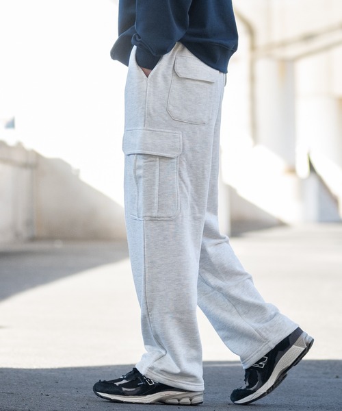 Red Cap Girl（レッドキャプガール）の「【a-r】〔Red Cap Girl/レッドキャップガール〕TC裏毛 RCGピスネーム付き スウェット ワイドカーゴパンツ（カーゴパンツ・メンズ・ホワイト/アッシュグレー/ブラック・MEDIUM/LARGE）」の16枚目の写真