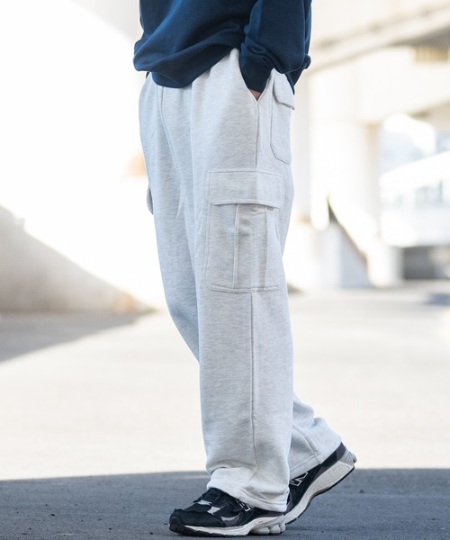 Red Cap Girl（レッドキャプガール）の「【a-r】〔Red Cap Girl/レッドキャップガール〕TC裏毛 RCGピスネーム付き スウェット ワイドカーゴパンツ（カーゴパンツ・メンズ・ホワイト/アッシュグレー/ブラック・MEDIUM/LARGE）」の15枚目の写真