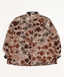 sandy | 【sandy】フラワープリントスカラップヨークブラウス(シャツ/ブラウス)