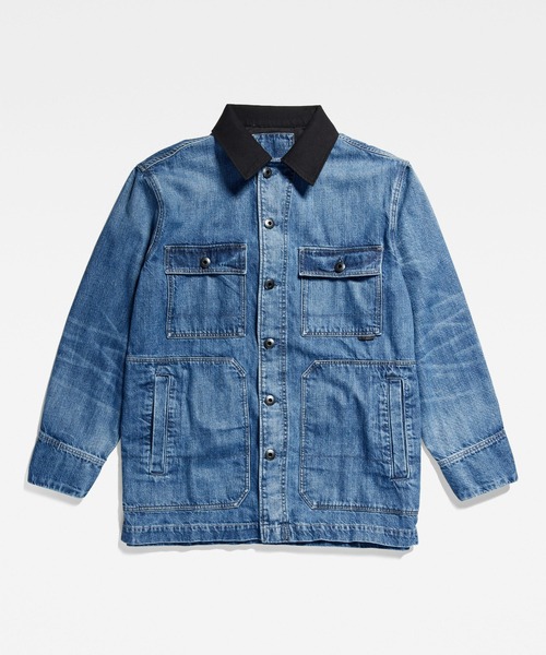 G-STAR RAW（ジースターロゥ）の「CHORE JACKET EVERGREEN