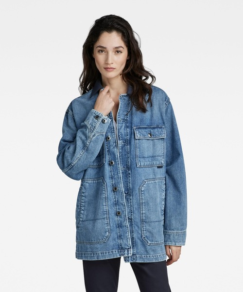 G-STAR（ジースター）の「CHORE JACKET EVERGREEN/チョアジャケット